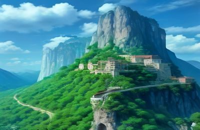 旅行场景母子装穿搭——妈妈与宝宝穿着亲子风衣在海边景区拍照留念